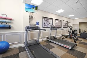 Saginaw apartment for rent - our gym is equipped with state of the art equipment including cardio machines and weights