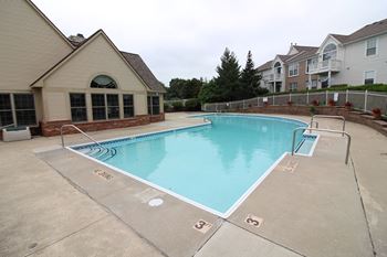 Indoor and outdoor swimming pool