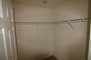 Spacious closets
