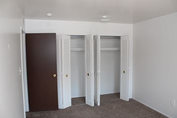 Spacious closets