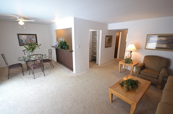 Spacious living room