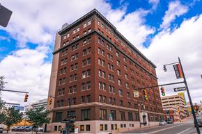 Grand Rapids apartment for rent - Exterior to building at Lofts at 5 Lyon, in downtown Grand Rapids, MI