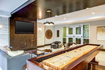 Elaborate poolview entertainment lounge with satellite tvs
