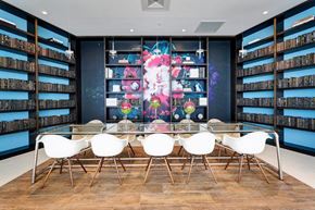 Miami apartment for rent - Eve at the District Club Lounge