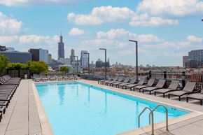 Chicago apartment for rent - Swimming pool at The Madison at Racine, Chicago, IL