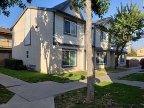 Wilmington apartment for rent - A tree stands in front of a two-story house.