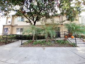 Los Angeles apartment for rent - A tree in front of a house with the number 2326 on it.