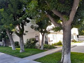 North Hollywood apartment for rent - A tree in front of a house number 660.