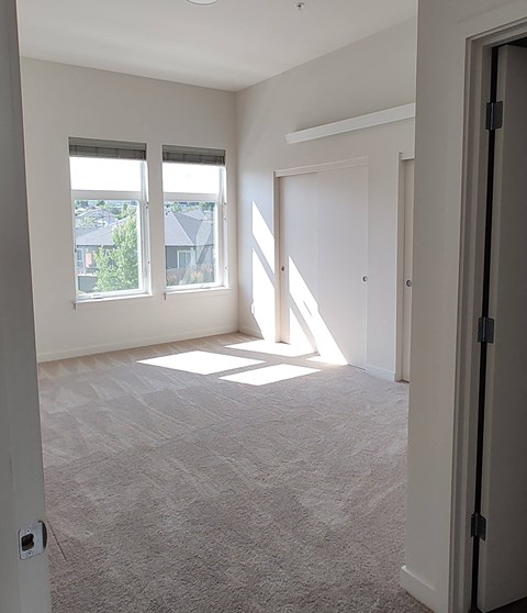 Floor plan for 1 bed, 1 bath, 884 sqft