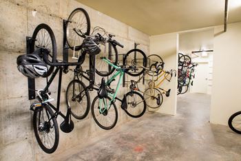 Bike racks available