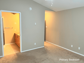 Brandon apartment for rent - an empty room with a sink and a mirror in a house