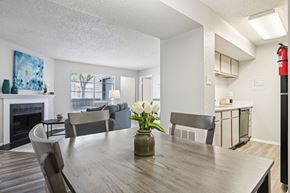 Waco apartment for rent - Model Dinning Room at Abbey Glenn Apartments, Texas