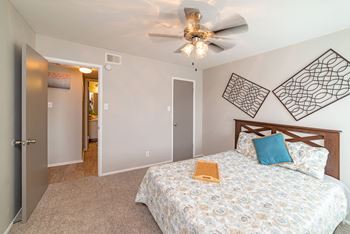 Carpeted floors