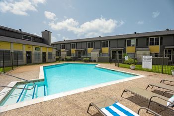 Sparkling swimming pool