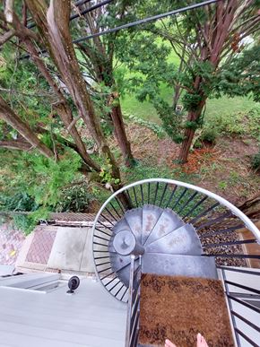 Frederick apartment for rent - Spiral Stair Case Private Entrabce