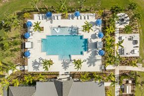 Vero Beach apartment for rent - a birds eye view of the pool at the resort at longboat key club