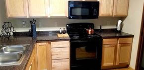 Williston apartment for rent - Kitchen at Roosevelt West Apartments, North Dakota, 58801