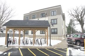 Northampton apartment for rent - Sergeant House Bike Rack