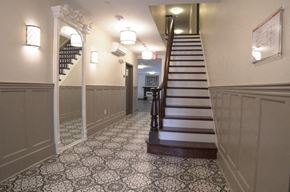 Northampton apartment for rent - Sergeant House Entrance Stairs