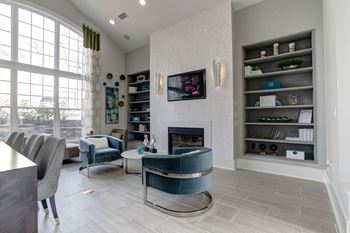 The preserve at ballantyne commons community living room