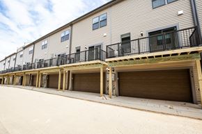 Baltimore triplex for rent - Garage Doors at Refinery Row, Baltimore, MD