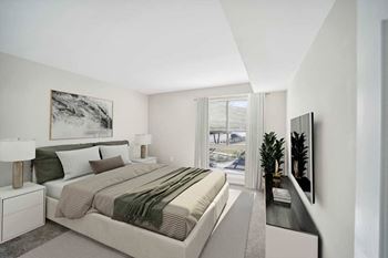 Stylish bedroom