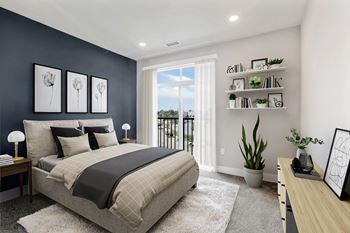 Large comfortable bedrooms