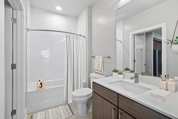 Bathroom with bathtub