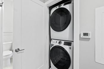 In-unit washer and dryer