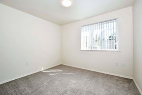 Penn Valley apartment for rent - a bedroom with white walls and a window