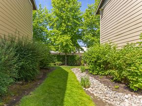 Gresham apartment for rent - a path between two houses in a garden