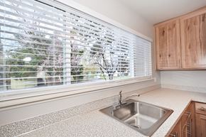 Portland apartment for rent - a kitchen with a sink and a window