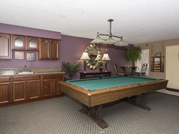 Billiard room