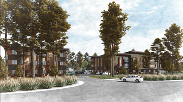 Truckee apartment for rent - A white car is parked on a street in front of a building.