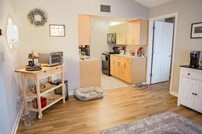 St. Louis apartment for rent - Updated kitchen and vinyl plank flooring at The Haven at Craigshire