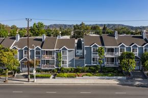 Encino apartment for rent - Apartments in Encino, CA - Elevated, Across the Steet View of Community with Mountains in Background