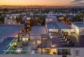 Los Angeles apartment for rent - Apartments in West Los Angeles, CA Del Rio roof top view sunset