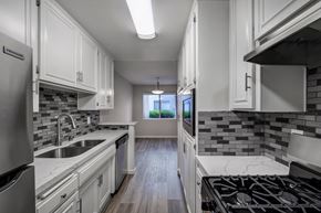 Encino apartment for rent - One Bedroom Apartments in Encino, CA Apartment Interior of Kitchen with View to Dining Room