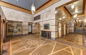 St Paul apartment for rent - lobby at the historic minnesota building
