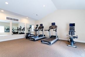 Rochester apartment for rent - Gym with treadmills at Blueberry Hill Apartments,  at Blueberry Hill Apartments, Rochester, 14624