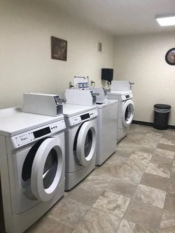 Laundry facility on site