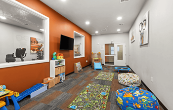 Indoor children's play room