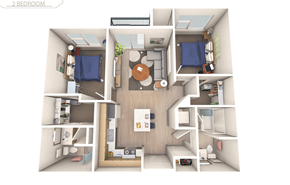 Madison apartment for rent - a 1 bedroom floor plan  395  950 sq ft