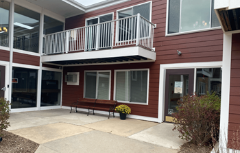 Balconies in select homes
