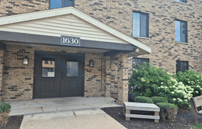 Madison apartment for rent - The front of a building with the number 1630 on it.