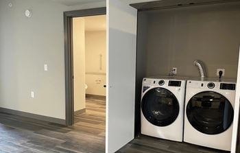 In-home laundry/full size washer & dryer