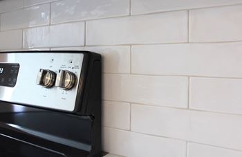Tile backsplash