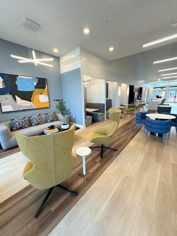 Clubhouse with large kitchen and gathering areas
