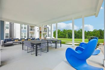 Grilling pavilion