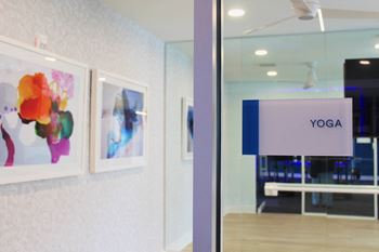 Yoga room
